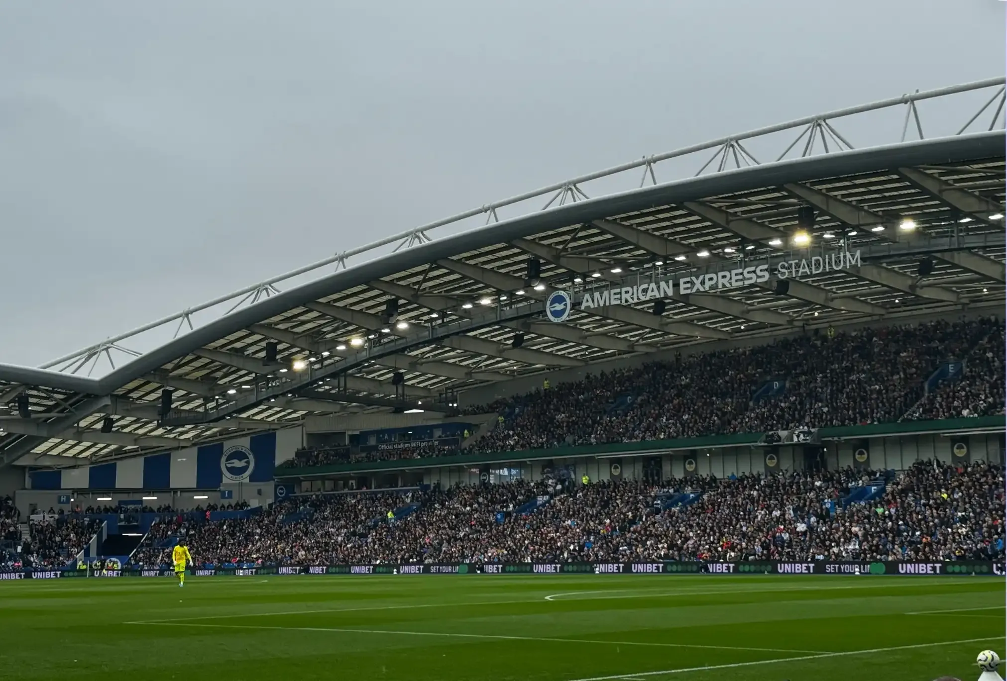 Amex Stadion Brighton During a game