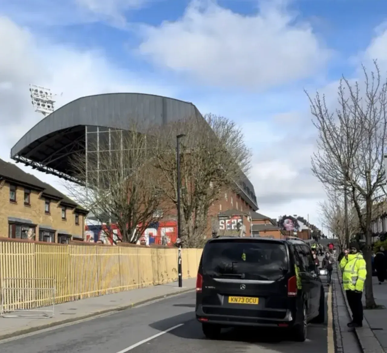 Selhurst Park in London home stadium of Crystal Palace FC